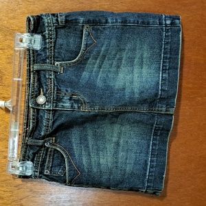 Juniors SO Denim Skirt Size 0